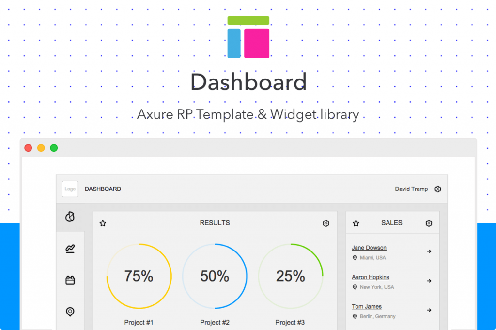 aplicación de prototipado Axure